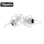 HUAK High Fidelity Silicone Ear Plugs for Noise Cancelling Washable Reusable Musicians Motorcycles Sleeping Work, Study, Swim