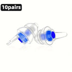 HUAK High Fidelity Silicone Ear Plugs for Noise Cancelling Washable Reusable Musicians Motorcycles Sleeping Work, Study, Swim