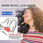 HUAK High Fidelity Silicone Ear Plugs for Noise Cancelling Washable Reusable Musicians Motorcycles Sleeping Work, Study, Swim