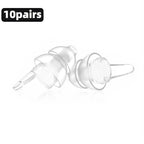 HUAK High Fidelity Silicone Ear Plugs for Noise Cancelling Washable Reusable Musicians Motorcycles Sleeping Work, Study, Swim